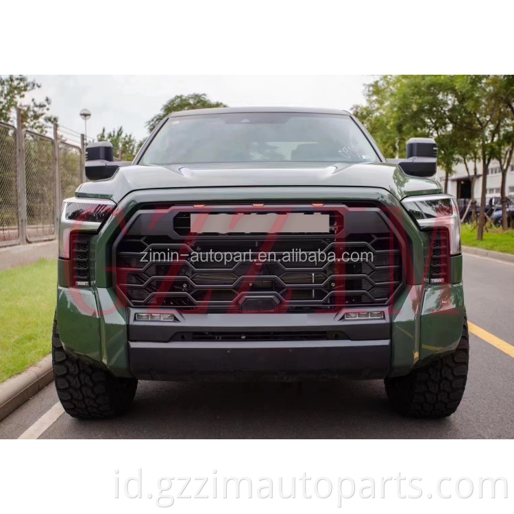 Kisi -kisi mobil Auto Grille ABS Plastik Plastik Kisi -kisi depan untuk tundra 2022